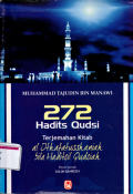 272 hadits qudsi (al dthafatushaniah bila haditsil qudsiah)