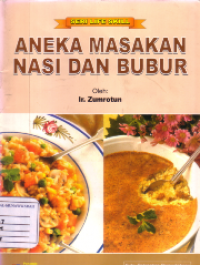 Aneka masakan nasi dan bubur