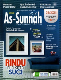 Majalah As-sunnah upaya menghidupkan sunnah: Rindu dua kota suci