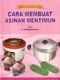 Cara membuat asinan mentimun