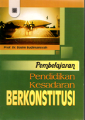 Pembelajaran pendidikan kesadaran berkonstitusi