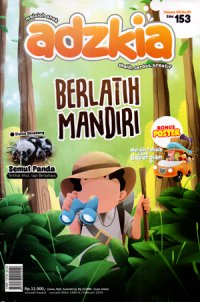 Majalah anak Adzkia:berlatih mandiri