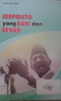 Berpidato Yang Baik Dan Benar