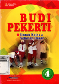 Budi pekerti untuk kelas 4 Sekolah Dasar