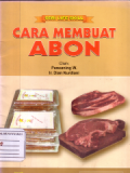Cara membuat abon
