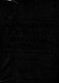 Kamus besar bahasa Indonesia