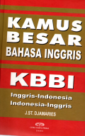 Kamus besar bahasa Inggris (KBBI)