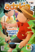Majalah anak Adzkia:Kebaikan sepanjang hari
