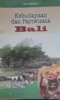 Kebudayaan dan Pariwisata Bali