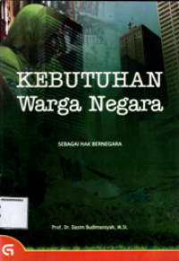 Kebutuhan warga negara