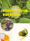 Khasiat sayur dan buah