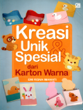 Kreasi unik dan spesial dari karton warna
