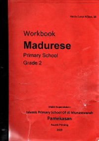 Workbook madurese ( Grade 2 )