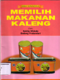 Memilih makanan kaleng