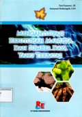 Mengantisipasi kebutuhan manusia dan sumber daya yang terbatas