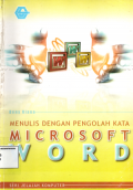 Menulis dengan mengolah kata microsoft word