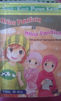Miss Pantun dan Miss Fashion