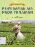 Penyiraman air pada tanaman