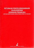 Petunjuk penyelenggaraan gugus depan gerakan pramuka: Keputusan kwartir nasional gerakan pramuka no. 231 tahun 2007
