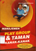 Manajemen play group dan taman kanak-kanak