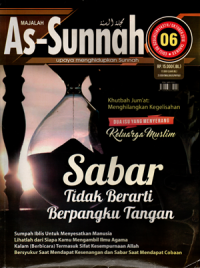 Majalah As-Sunnah:Sabar tidak berarti berpangku tangan