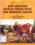 Sapi Madura Sebagai Ternak Kerja Dan Penghasil Daging