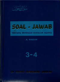 Soal- jawab tentang berbagai masalah agama 3-4
