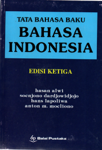 Tata bahasa baku bahasa indonesia